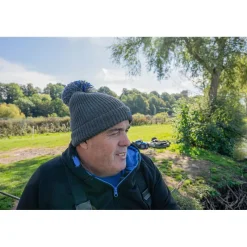 Preston Innovations Bonnet Marled Bobble - Bleu * Bonnets, Tours De Cou & Gants