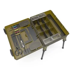 Korum Boîte À Accessoires Complète Mega Blox Station Fully Loaded * Bagagerie Carpe|Bagagerie Coup