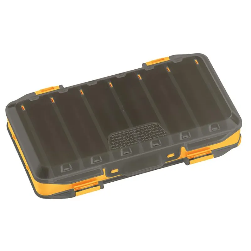 Panaro Boîte Mouche Fumé Bi-Face 6 Cases * Boîtes À Mouches