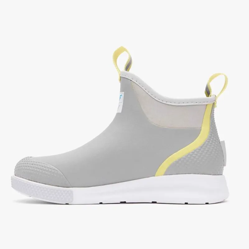 Xtratuf Bottes Femme Wmns Ankle Deck Boot Sport - Gris/Jaune * Bottes & Chaussures