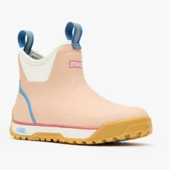 Xtratuf Bottes Femme Wmns Ankle Deck Boot Ice Rubber - Rose Acajou * Bottes & Chaussures