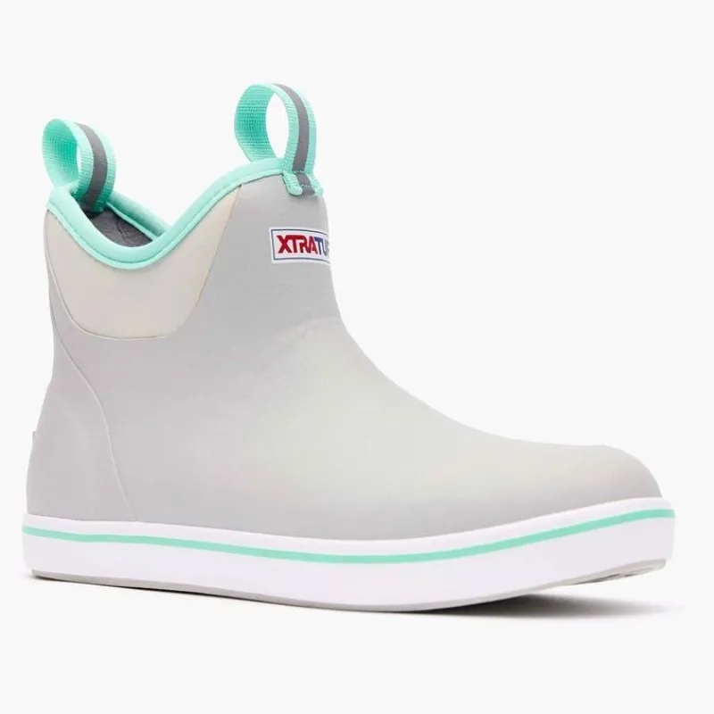 Xtratuf Bottes Femme Wmns Ankle Deck Boot - Gris * Bottes & Chaussures