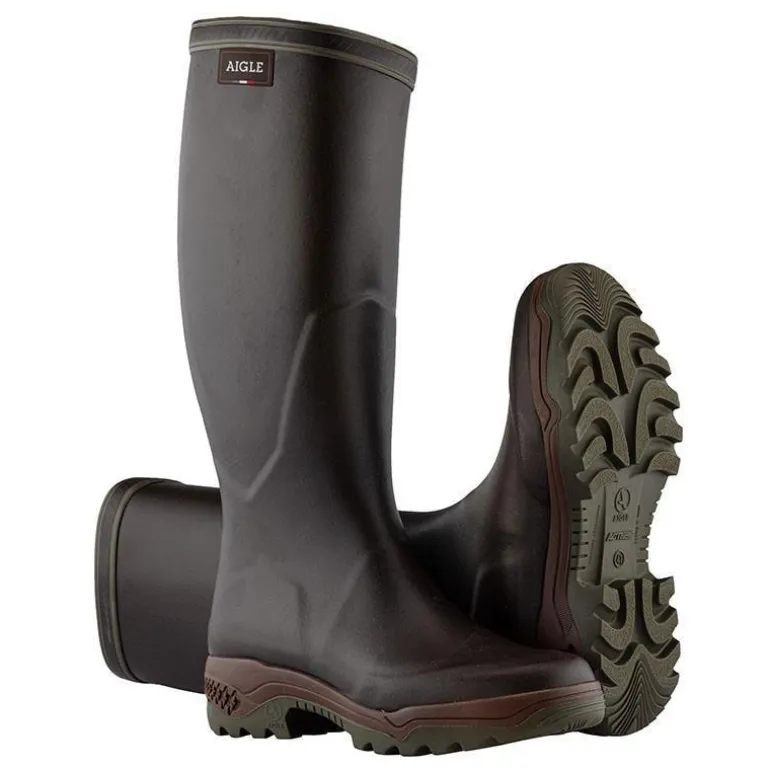 Bottes Homme Aigle Parcours 2 - Brun