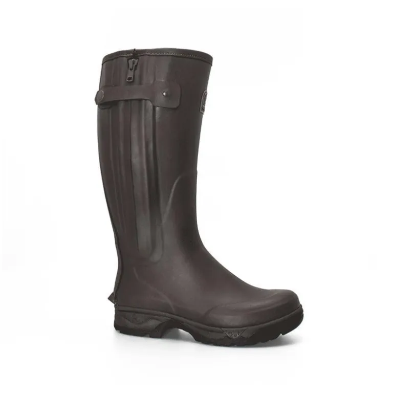 Bottes Homme Rouchette Veneur Neo Zip - Marron