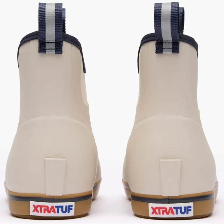 Bottes Homme Xtratuf Ankle Deck Boot - Ivoire/Bleu Marine