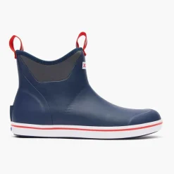 Xtratuf Bottes Homme Ankle Deck Boot - Bleu Marine/Rouge * Bottes & Chaussures