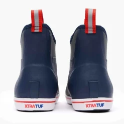 Xtratuf Bottes Homme Ankle Deck Boot - Bleu Marine/Rouge * Bottes & Chaussures