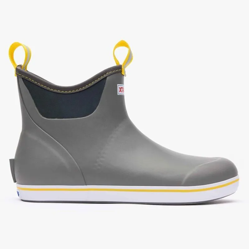 Xtratuf Bottes Homme Ankle Deck Boot - Gris/Jaune * Bottes & Chaussures