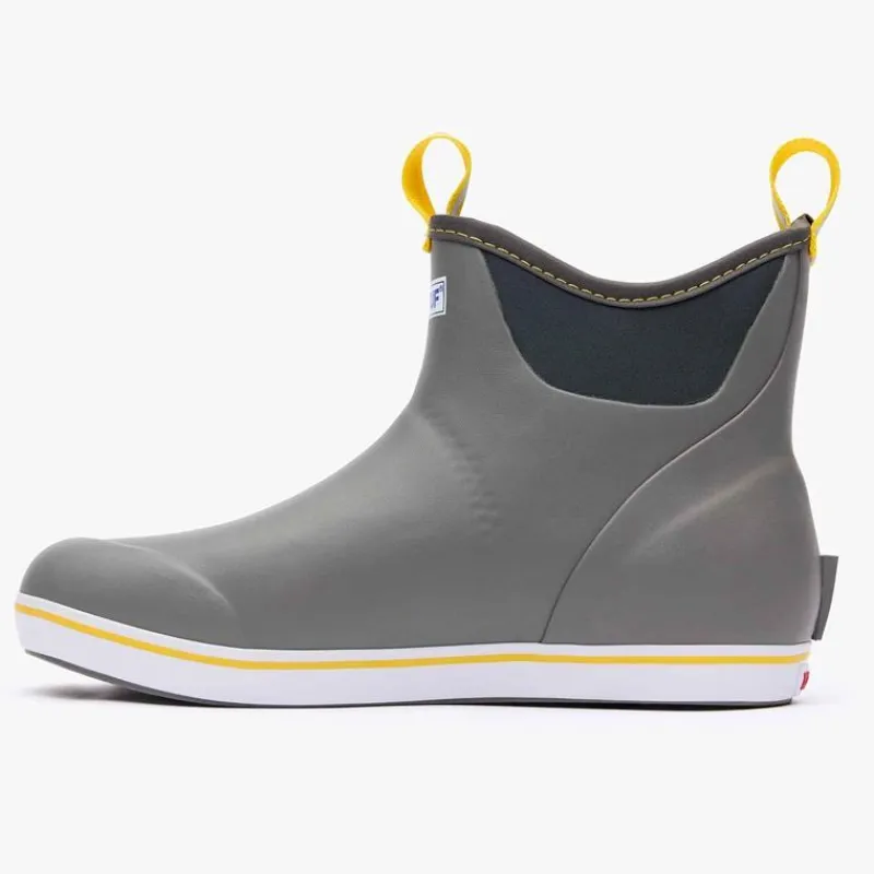 Xtratuf Bottes Homme Ankle Deck Boot - Gris/Jaune * Bottes & Chaussures