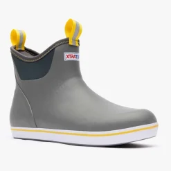 Xtratuf Bottes Homme Ankle Deck Boot - Gris/Jaune * Bottes & Chaussures
