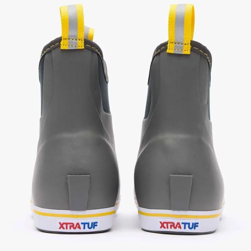 Xtratuf Bottes Homme Ankle Deck Boot - Gris/Jaune * Bottes & Chaussures
