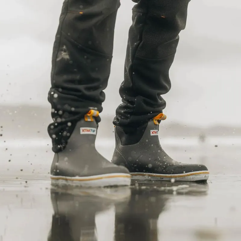 Xtratuf Bottes Homme Ankle Deck Boot - Gris/Jaune * Bottes & Chaussures