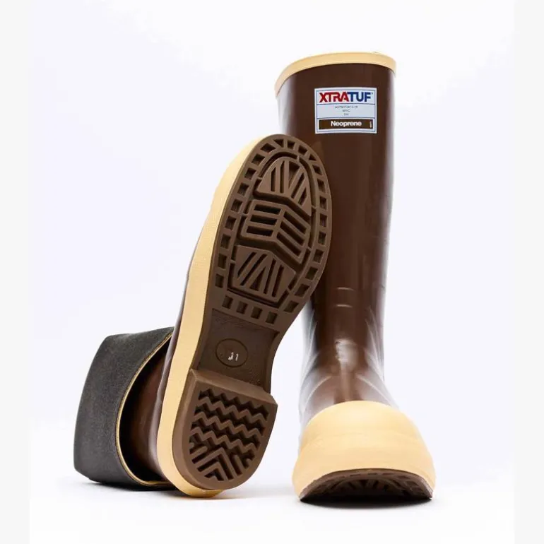 Bottes Homme Xtratuf 15” Legacy Steel Toe Boot - Marron