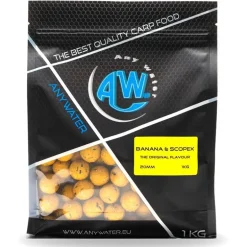 Bouillette Any Water Top Boilies Banana & Scopex - 1Kg