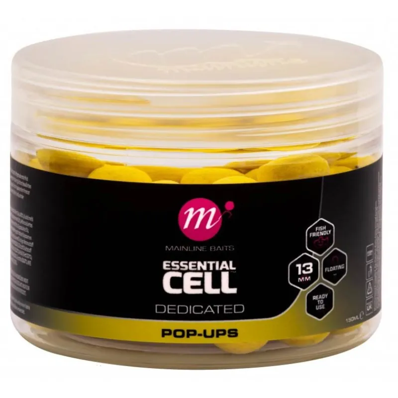 Mainline Bouillette Flottante Essential Cell Mini Pop-Ups * Appâts Carpe