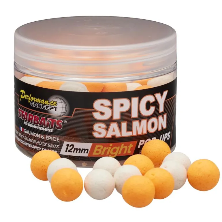 Bouillette Flottante Starbaits Performance Concept Spicy Salmon Bright Pop Up