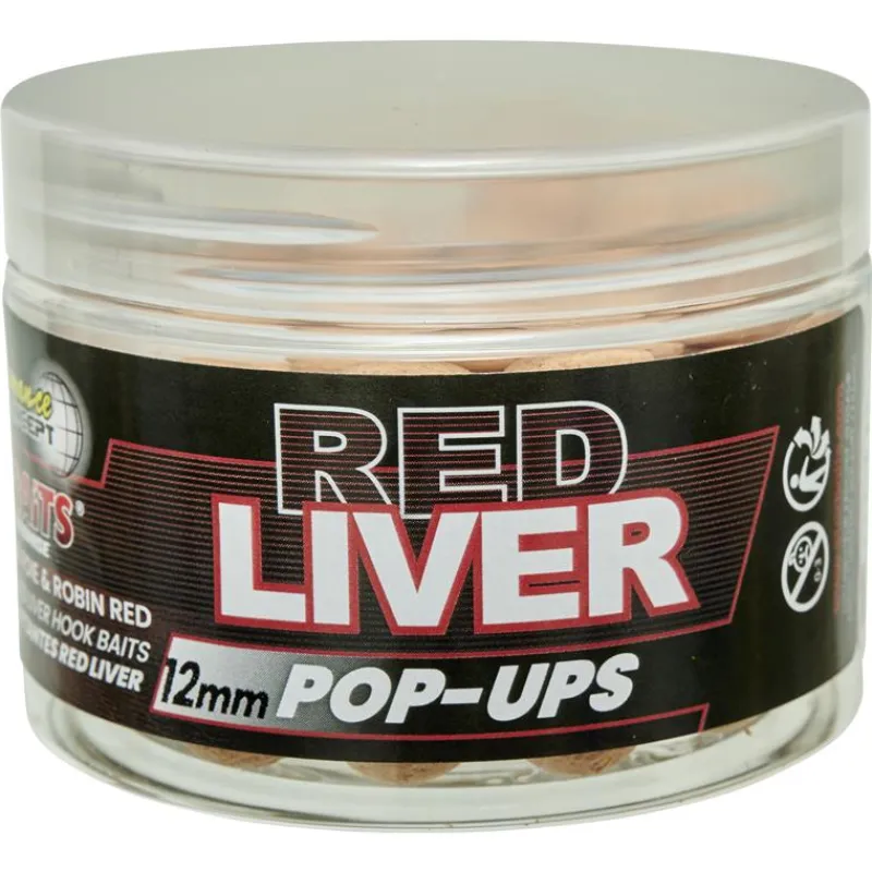 Starbaits Bouillette Flottante Performance Concept Red Liver Pop Up * Appâts Carpe