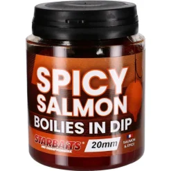 Starbaits Bouillette Trempée Performance Concept Spicy Salmon Boilies In Dip * Appâts Carpe