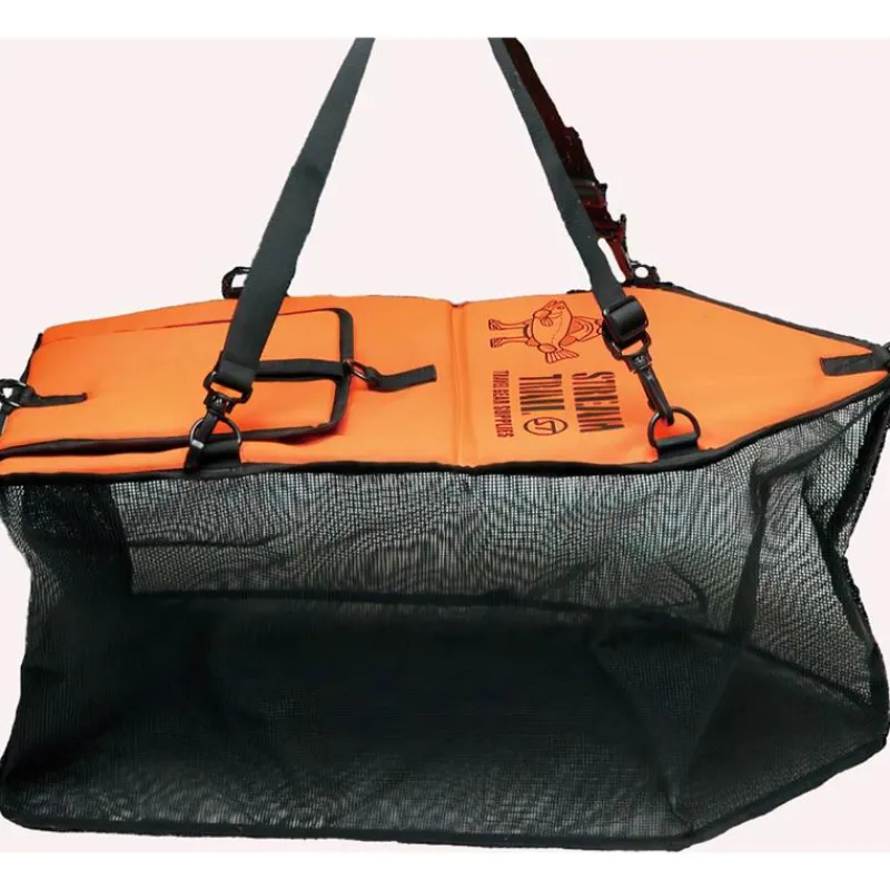 Stream Trail Bourriche St Fish Basket - Noir/Orange * Float Tubes & Accessoires|Bagagerie Mer