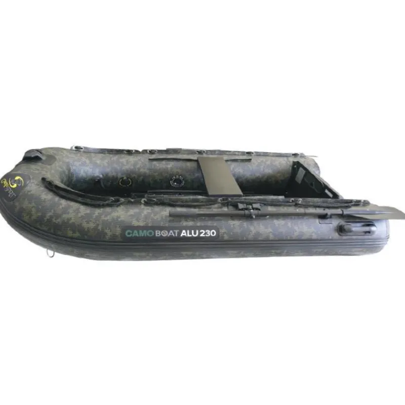 Carp Spirit Bâteau Pneumatique Camo Boat 230 Alu * Nautisme Carpe|Bateaux Pneumatiques