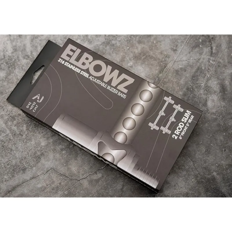 One More Cast Buzz Bar Elbowz High-Grade 316 Stainless Steel * Rod Pods – Supports
