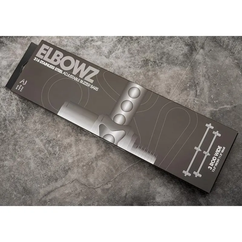 One More Cast Buzz Bar Elbowz High-Grade 316 Stainless Steel * Rod Pods – Supports