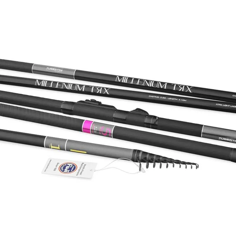 Tubertini Canne Spinning Télescopique Millenium Trx * Cannes Truite