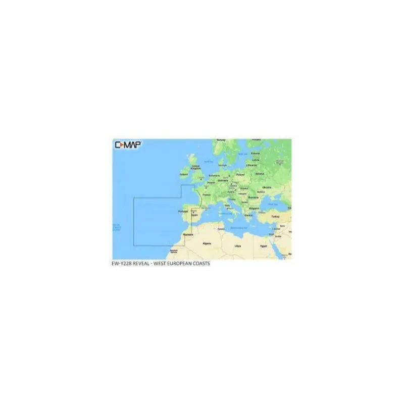 C-MAP Carte Reveal Large Côtes Ouest * Sondeurs & Gps|Sondeurs & Gps