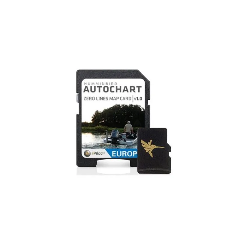Humminbird Carte Europe Zero Line Micro Sd Pour Logiciel Autochart * Sondeurs & Gps|Sondeurs & Gps