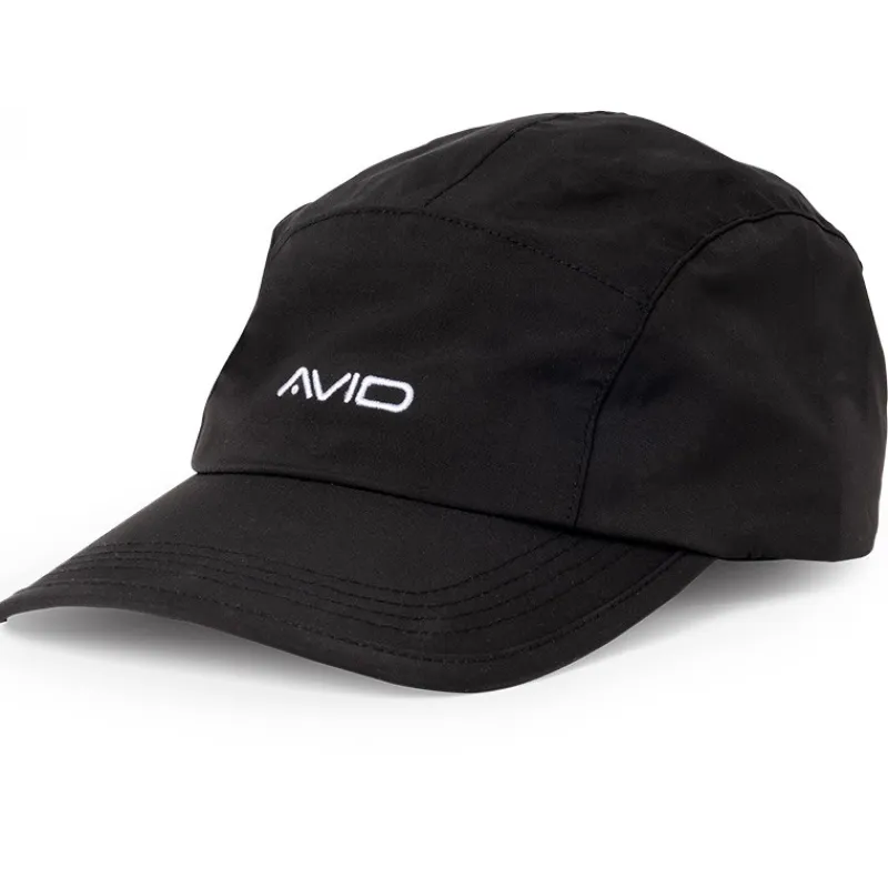 Avid Carp Casquette Stealth Black Waterproof 5-Panel Cap - Noir * Casquettes, Visières & Chapeaux