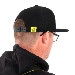 Casquette Black Cat Black Flat Peak Cap - Noir