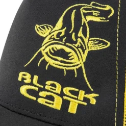 Casquette Black Cat Trucker Cap - Noir/Jaune