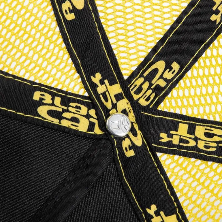 Casquette Black Cat Trucker Cap - Noir/Jaune