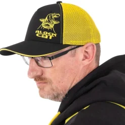 Casquette Black Cat Trucker Cap - Noir/Jaune