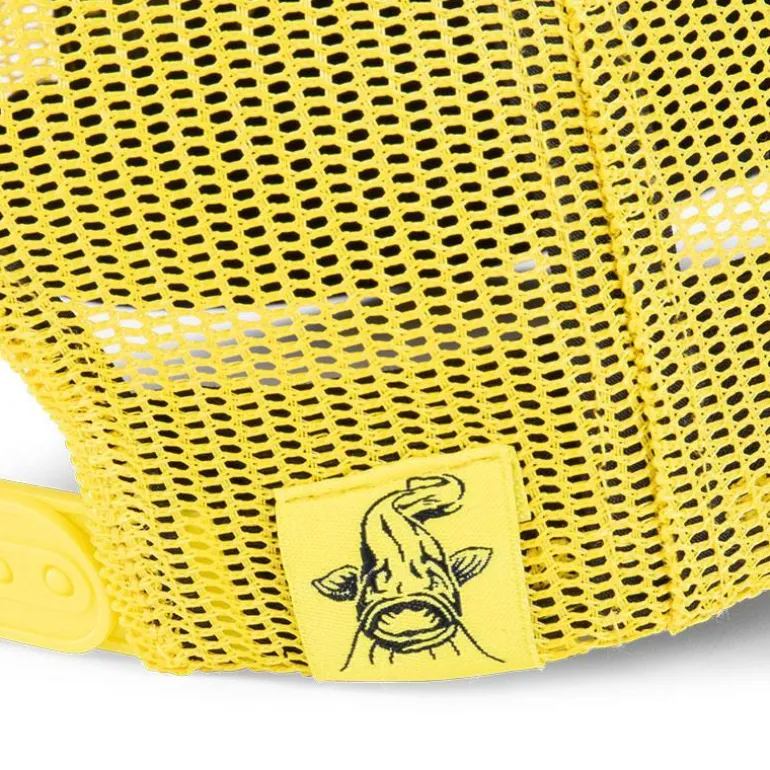 Casquette Black Cat Trucker Cap - Noir/Jaune