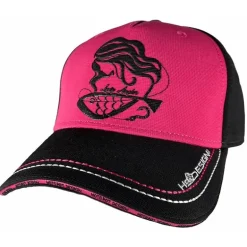 Casquette Femme Hot Spot Design Cap Lady Angler - Noir/Rose