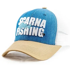 Fishxplorer Casquette Homme Scarna Fishing - Bleu * Casquettes, Visières & Chapeaux