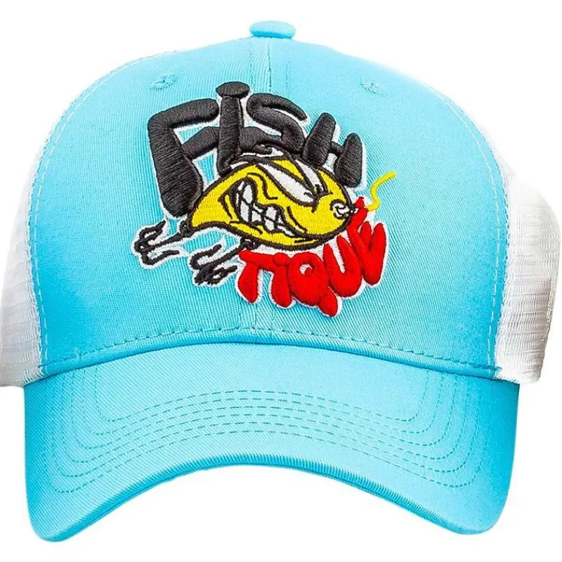 Fishxplorer Casquette Homme Fishtique Original - Bleu * Casquettes, Visières & Chapeaux