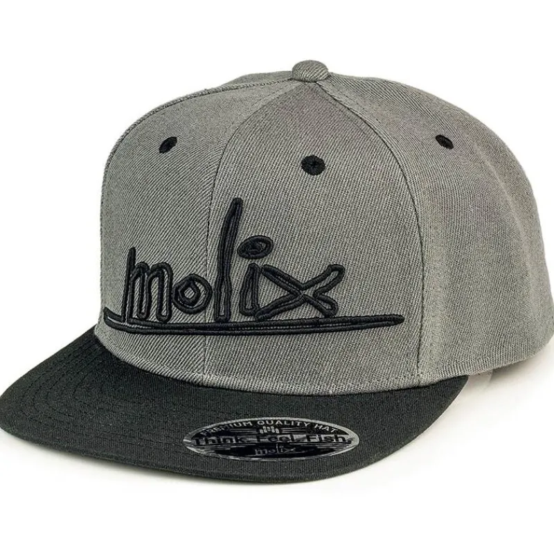 Molix Casquette Homme Premium Snapback - Gris * Casquettes, Visières & Chapeaux