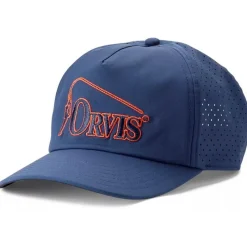Orvis Casquette Homme Jackson Quick Dry Cap - Bleu * Casquettes, Visières & Chapeaux
