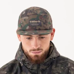 Trakker Casquette Homme Techpro Camo 5 Panel Cap - Camo * Casquettes, Visières & Chapeaux