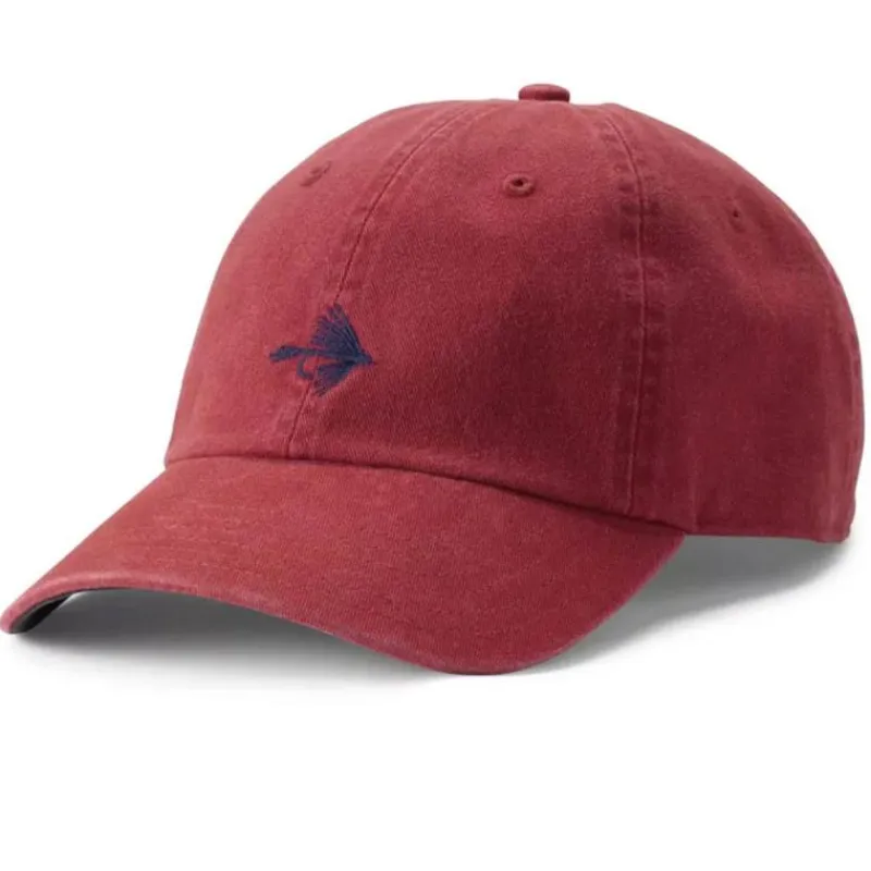 Orvis Casquette The Battenkill Cntrst Fly Cap - Red * Casquettes, Visières & Chapeaux