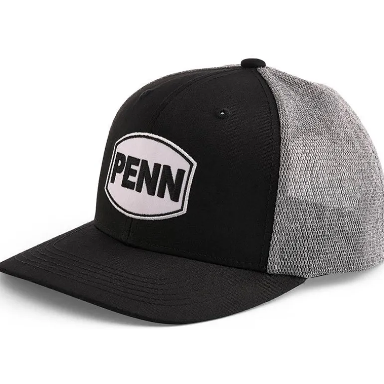 Casquette Penn Trucker Black Heather Grey