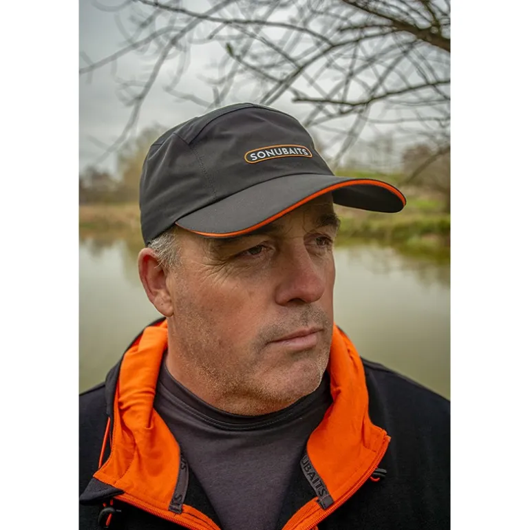 Casquette Sonubaits Lightweight Waterproof Cap - Noir