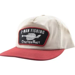 Casquette Zman Retro Chatterbait Snapback Hatz - Rouge/Beige