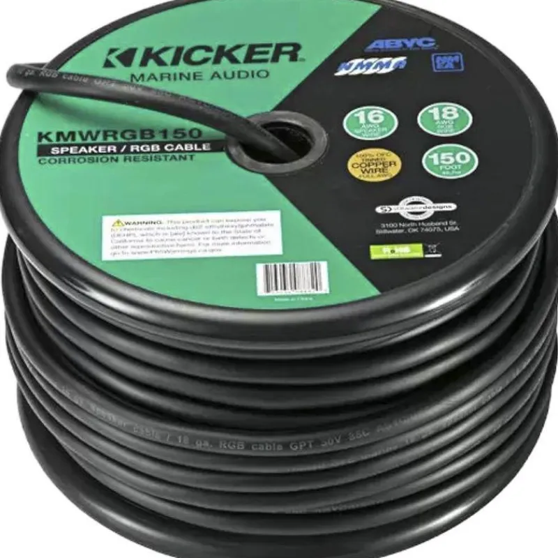 Kicker Câbles Ofc Individuels Haut-Parleur Et Led * Equipements Bateau & Annexe