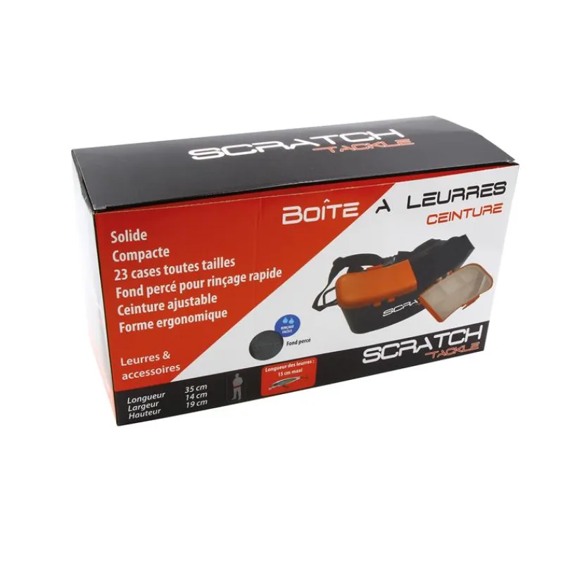 Scratch Tackle Ceinture De Pêche Ceinture * Accessoires|Bagagerie Carnassier