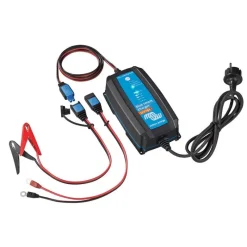 Victron Energy Chargeur Blue Smart Ip65 Charger 12/15 + Dc Connector * Batteries & Chargeurs