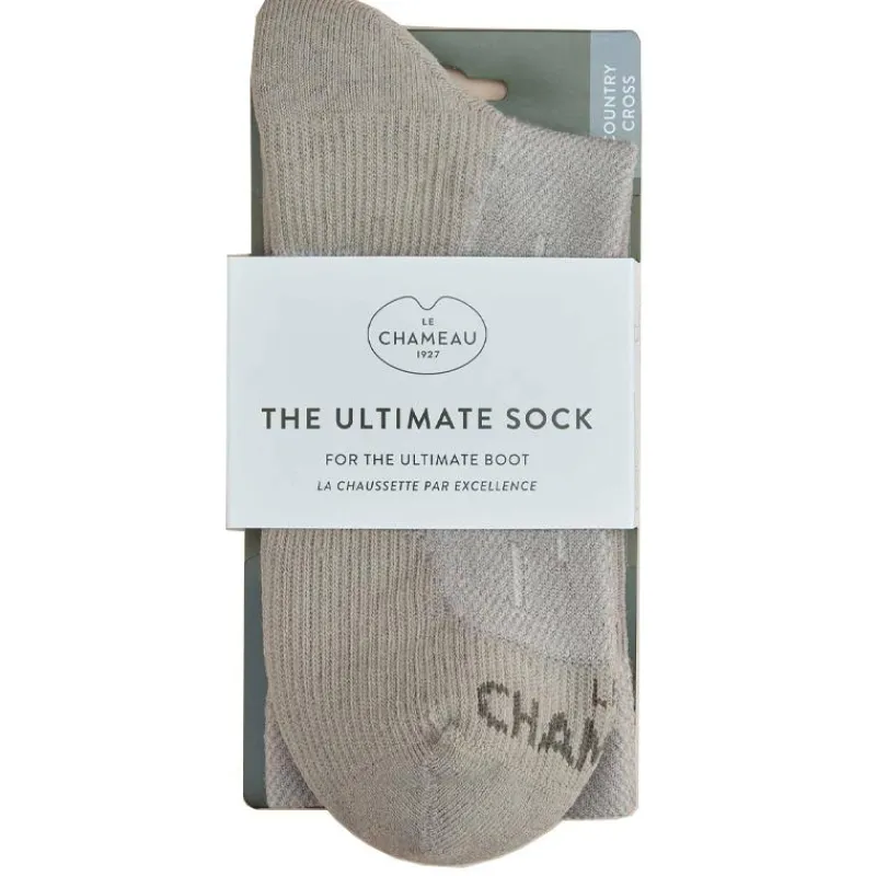 Le Chameau Chaussettes Mixte Country Cross - Oatmeal * Sous-Vêtements & Chaussettes