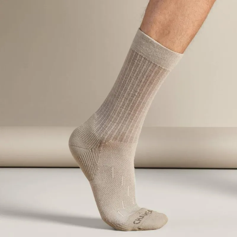 Le Chameau Chaussettes Mixte Country Cross - Oatmeal * Sous-Vêtements & Chaussettes
